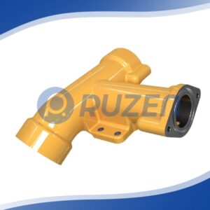 244-5867 84mm outer diameter oil cooler bypass elbow