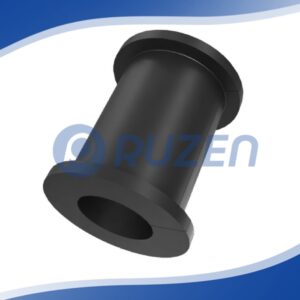 4P-7233 12.50mm inner diameter flanged rubber grommet