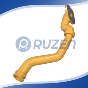 7C-7361 6.35mm outer diameter manifold inlet steel tube